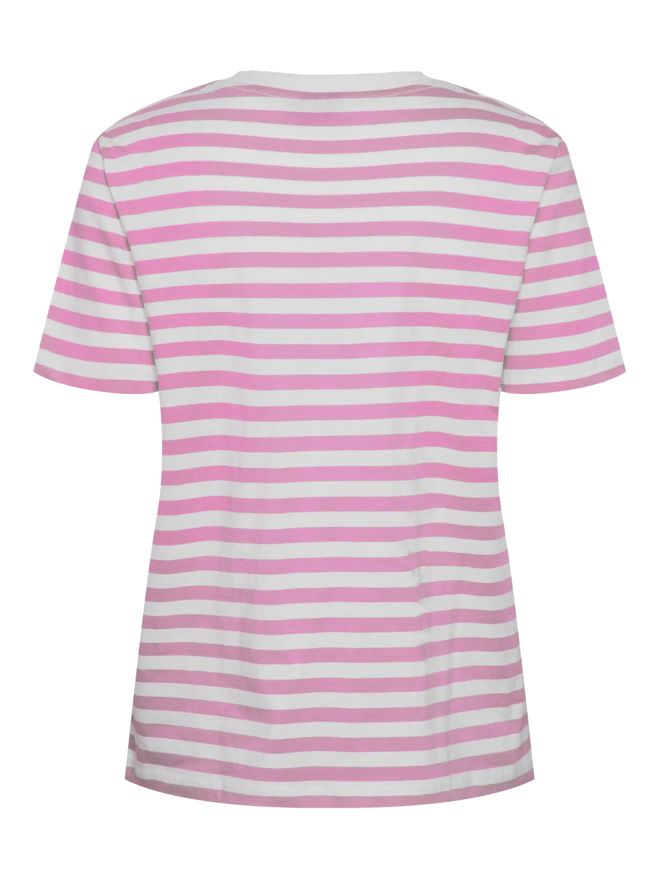 PcRia SS Bold Stripe Tee Pastel Lavender