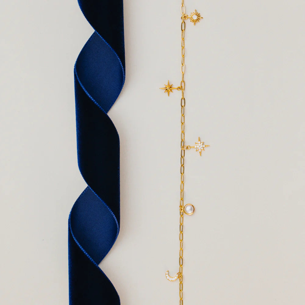 Celestial Multi Charm Rope Necklace 31611