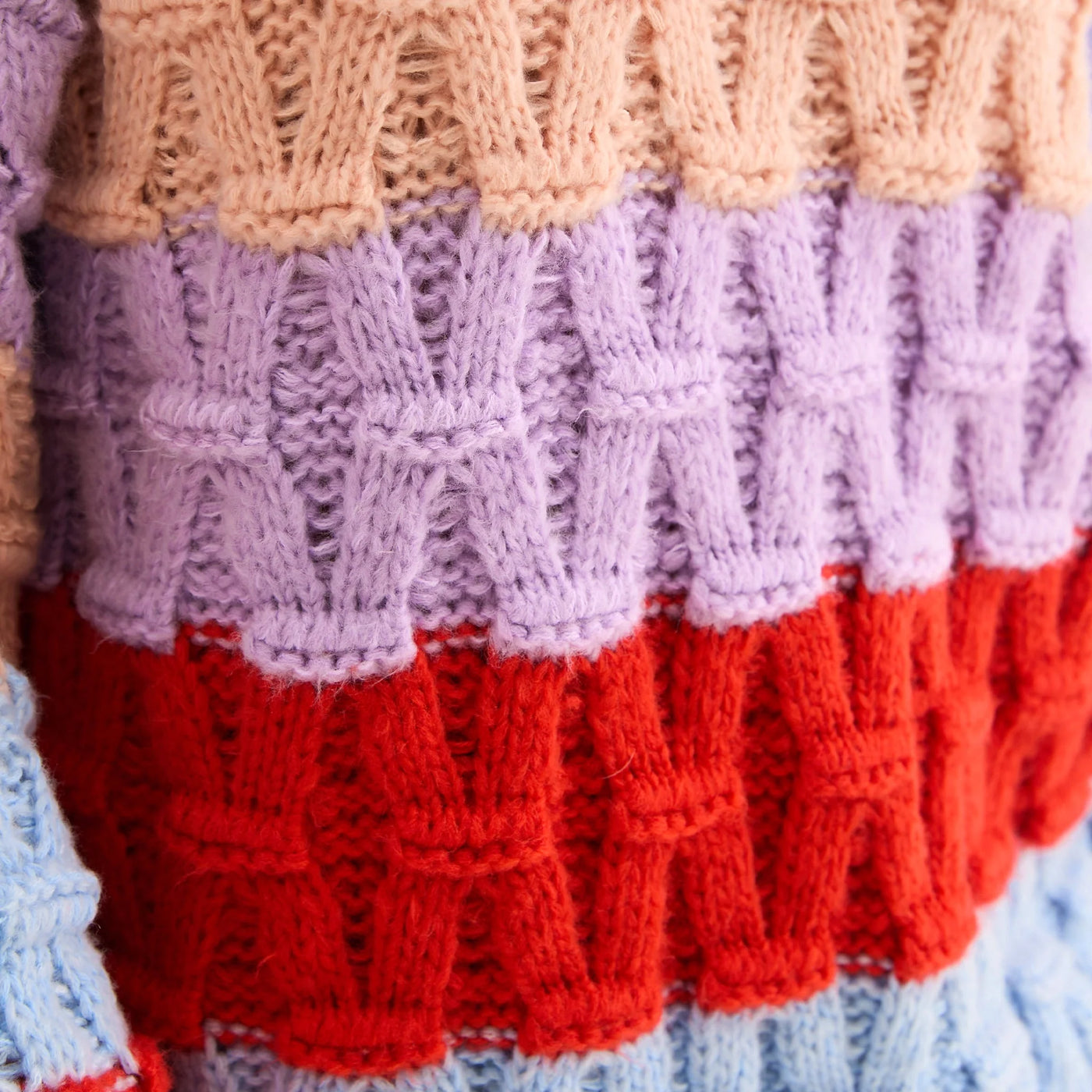 Mandy Cross Stitch Knit Stripes