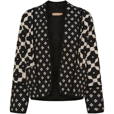 Jeanna Jacket Black/White