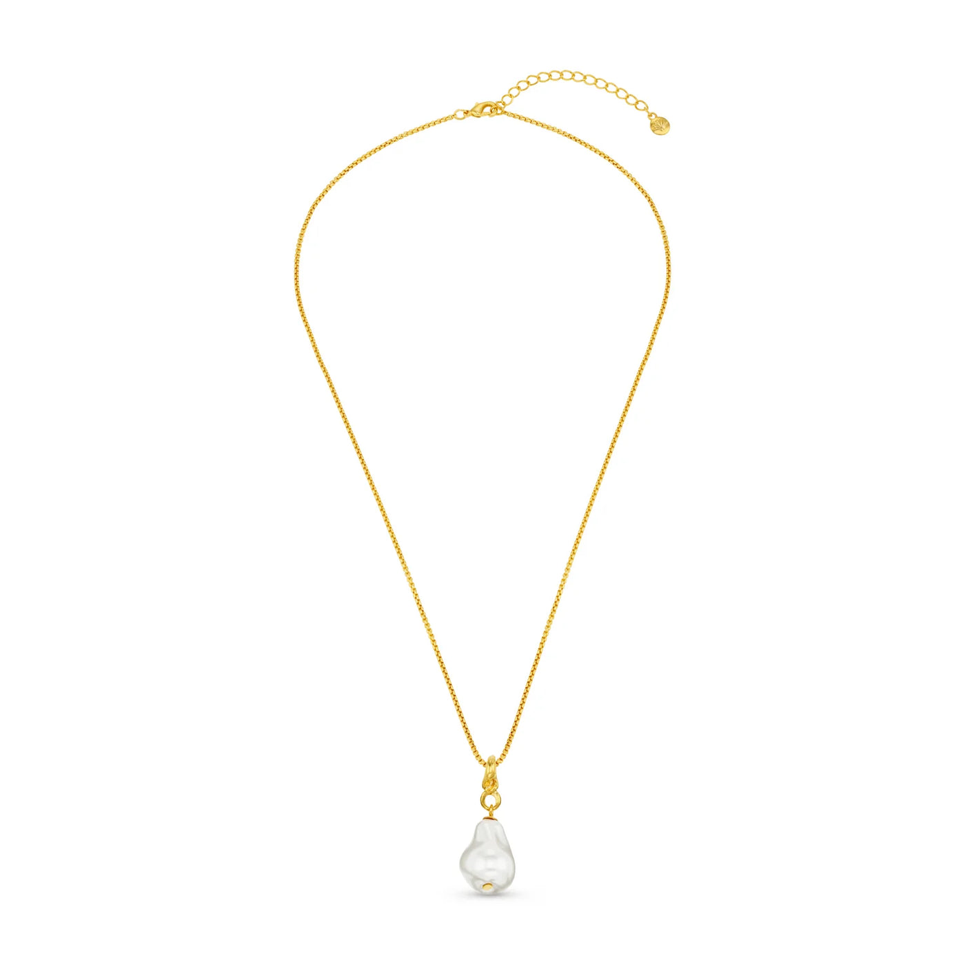 Statement Pearl Drop Necklace 31469