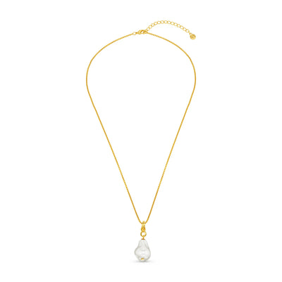 Statement Pearl Drop Necklace 31469