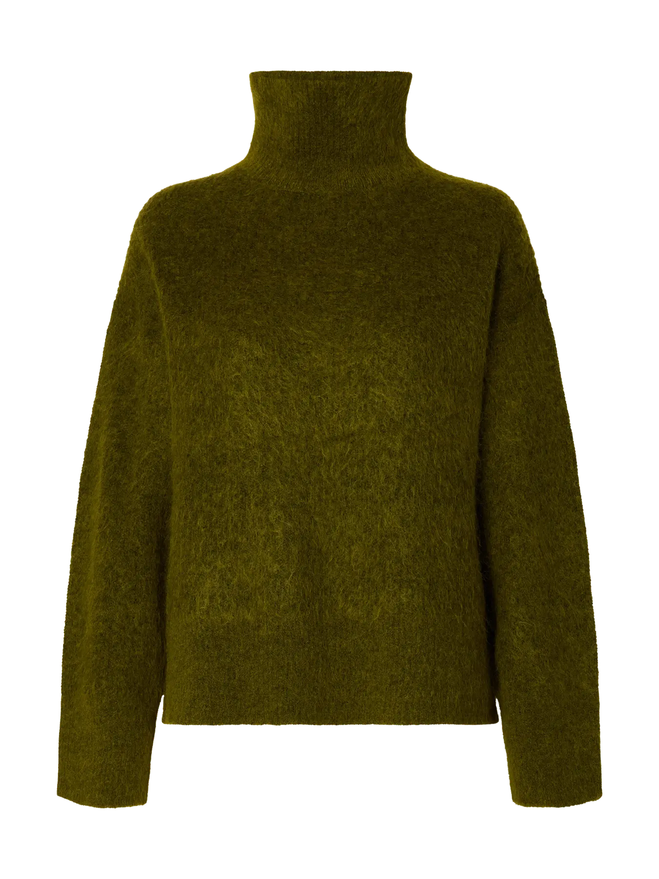 SlfMira Mohair Knit High Knit Avocado