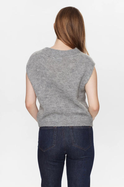 NuSaidani Knit Vest Grey