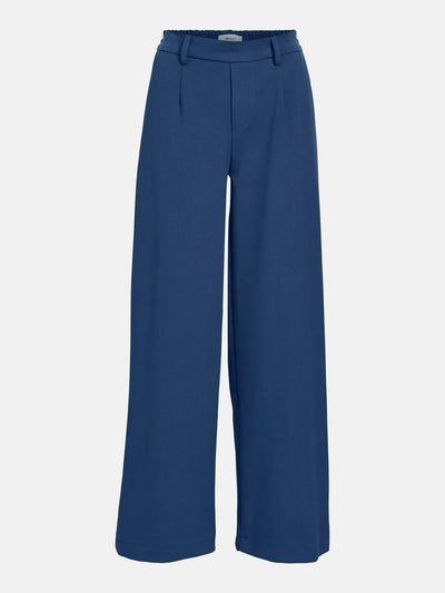 ObjLisa Wide Leg Trouser Dark Denim