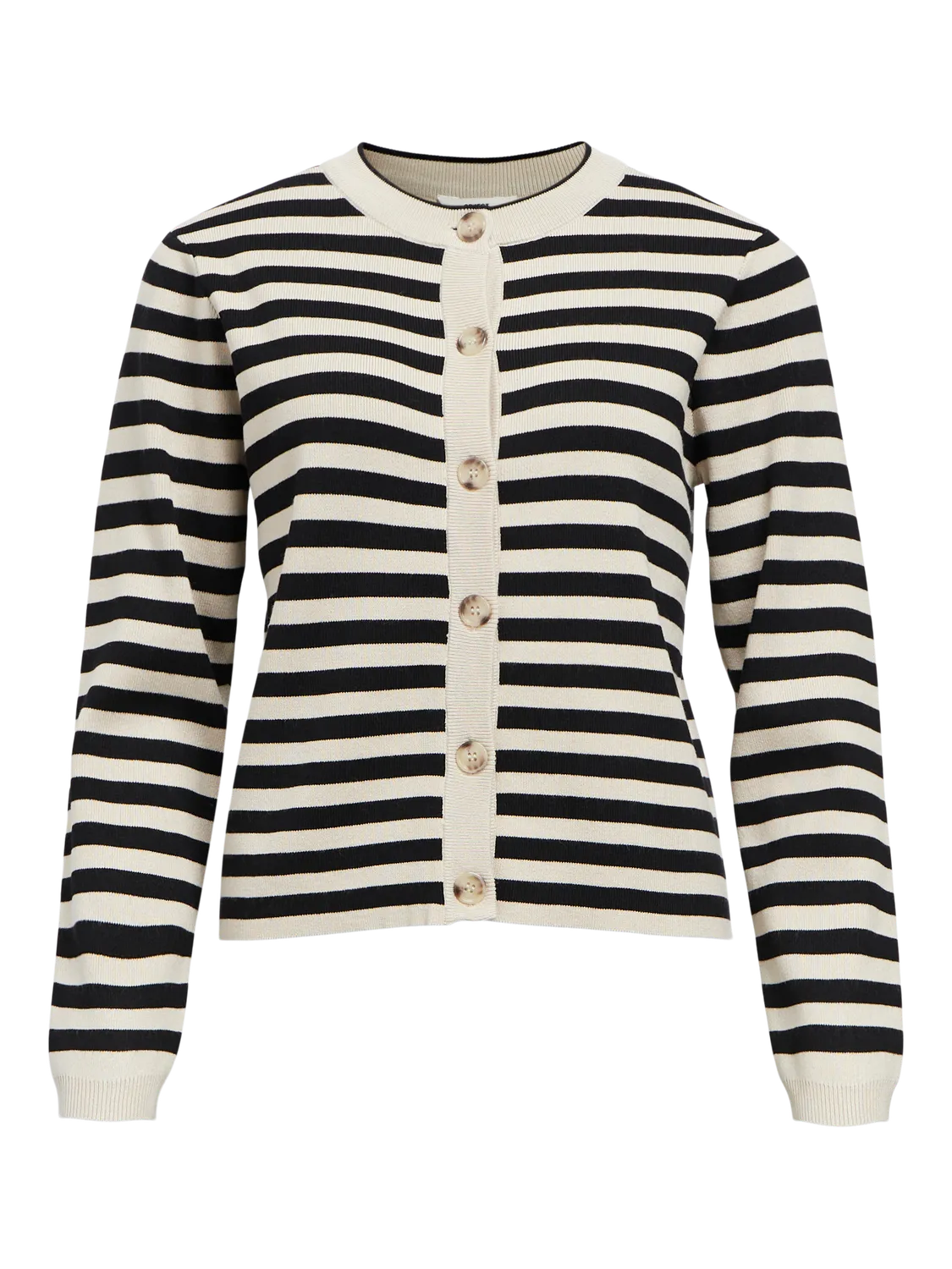 ObjEster Cardigan Sandshell Black