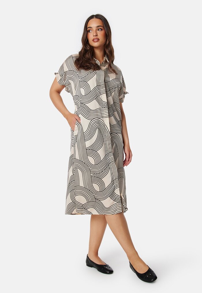 ObjJulia Shirt Dress Sandshell