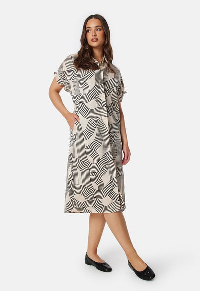 ObjJulia Shirt Dress Sandshell