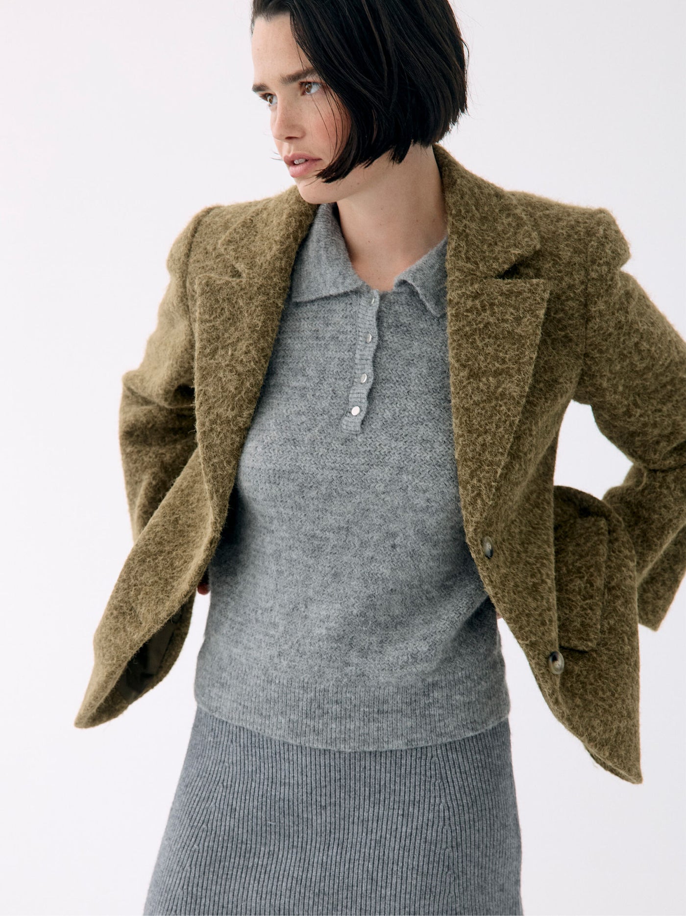 ObjCelina Jacket Deep Lichen