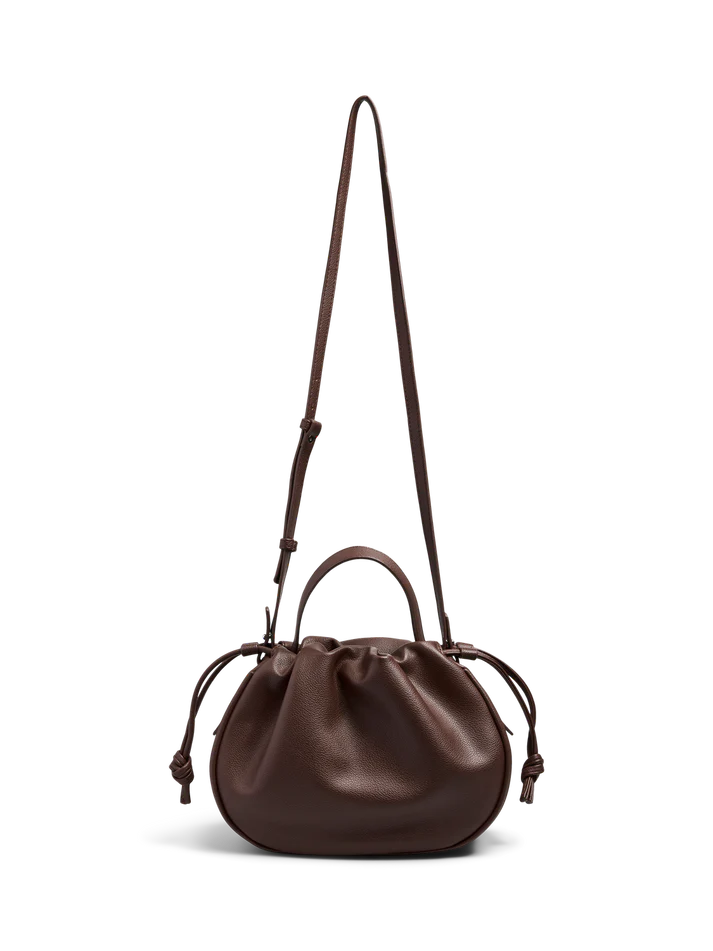 PcBalloon Bag Chicory Coffee Silver