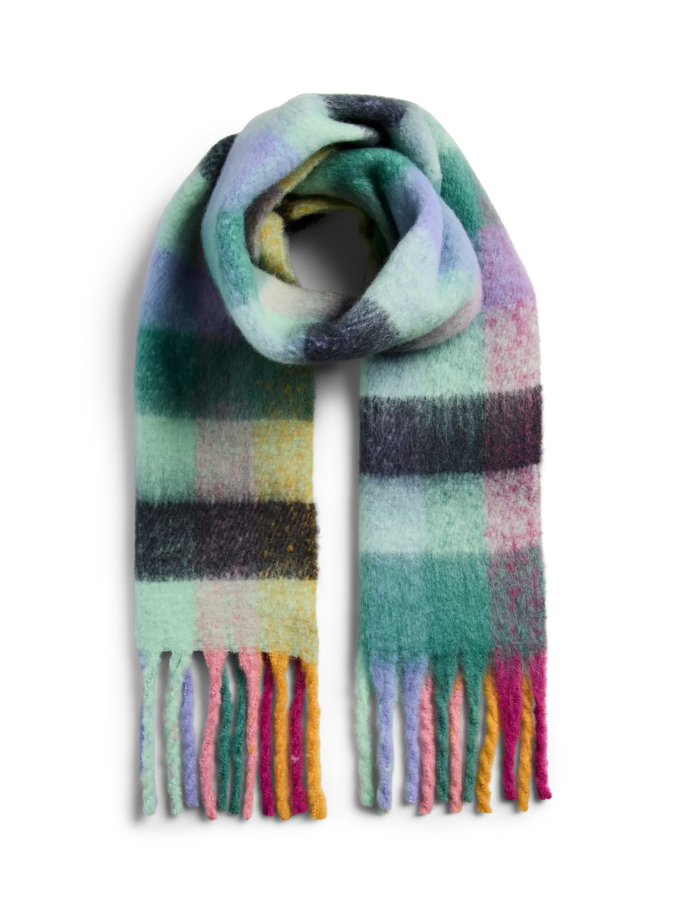 PcJikka Scarf Winter Green Check
