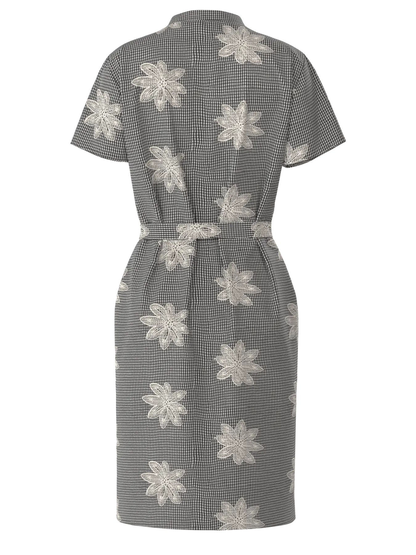 ObjPenny Short Dress Black/White