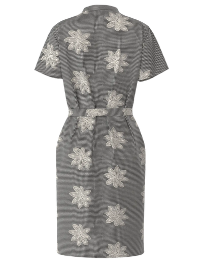ObjPenny Short Dress Black/White