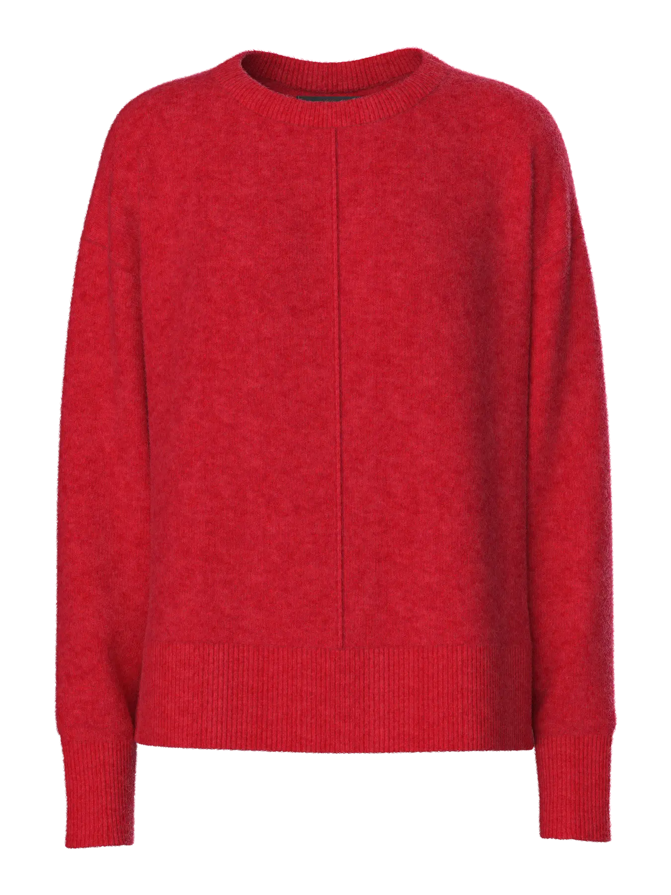 PcMalou O-Neck Knit Goji Berry