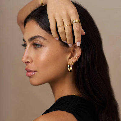 Interlocking Rings - Gold