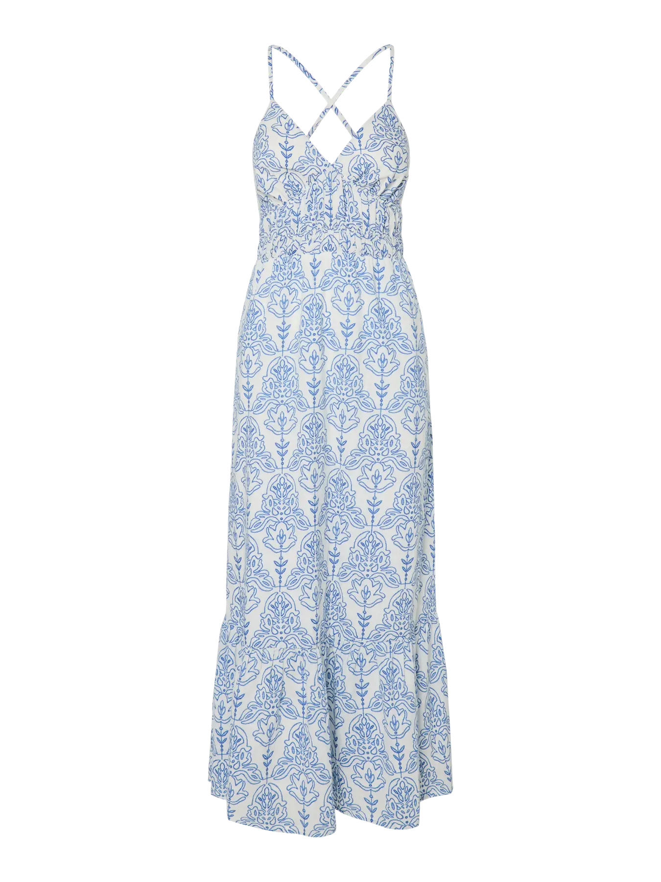 YasCinni Ankle Dress Star White