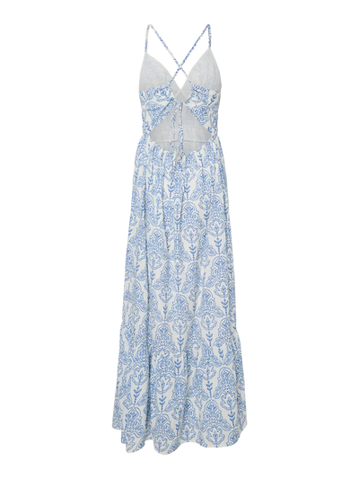YasCinni Ankle Dress Star White