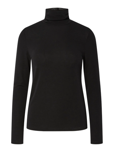 PcMaria Rollneck Top Black