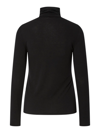PcMaria Rollneck Top Black