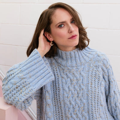 Sarah Knit Blue