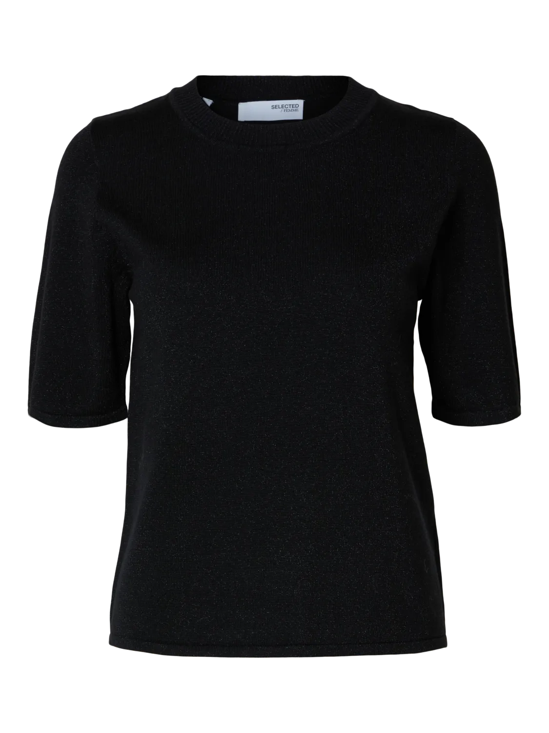 SlfLura Lurex Knit Black