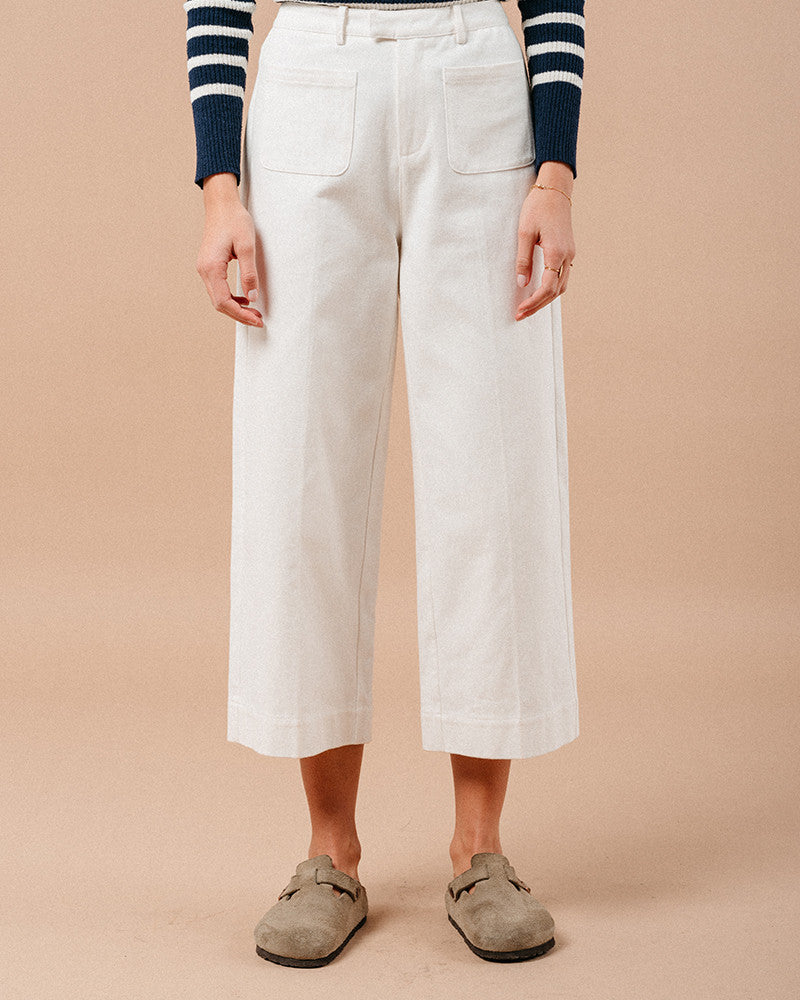Maurice Trouser White
