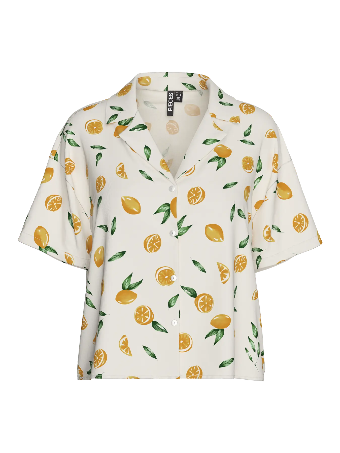 PcNya Shirt Lemon Print
