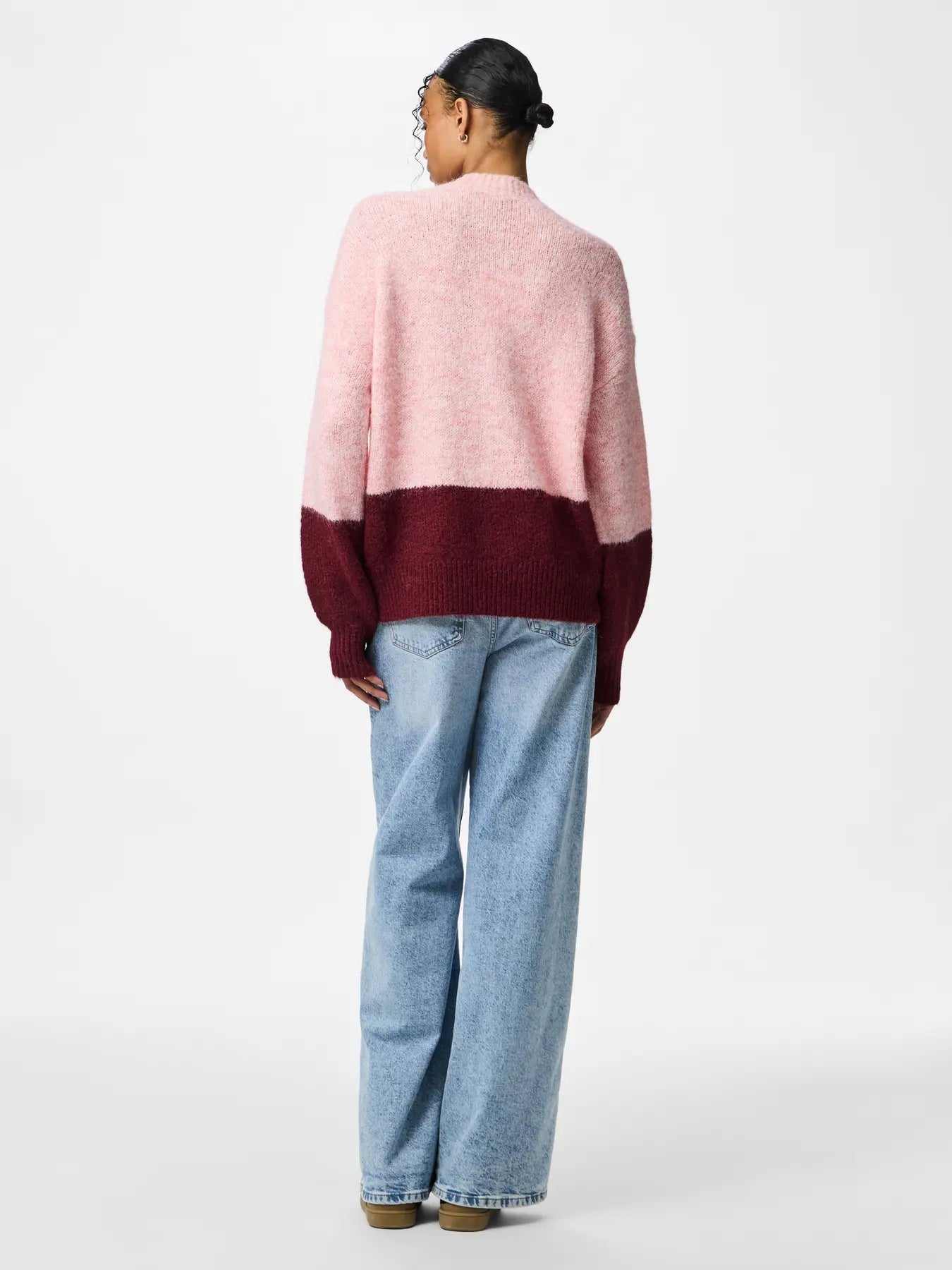 PcIvy Knit Pink/Tawny Port
