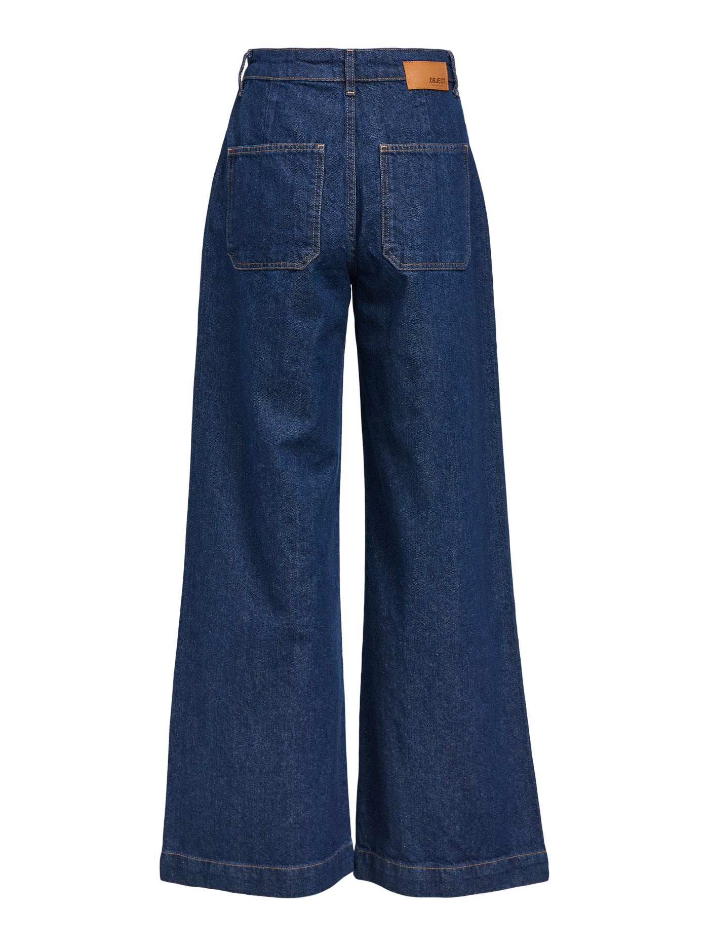 ObjBoletta HW Wide Jeans Dark Blue