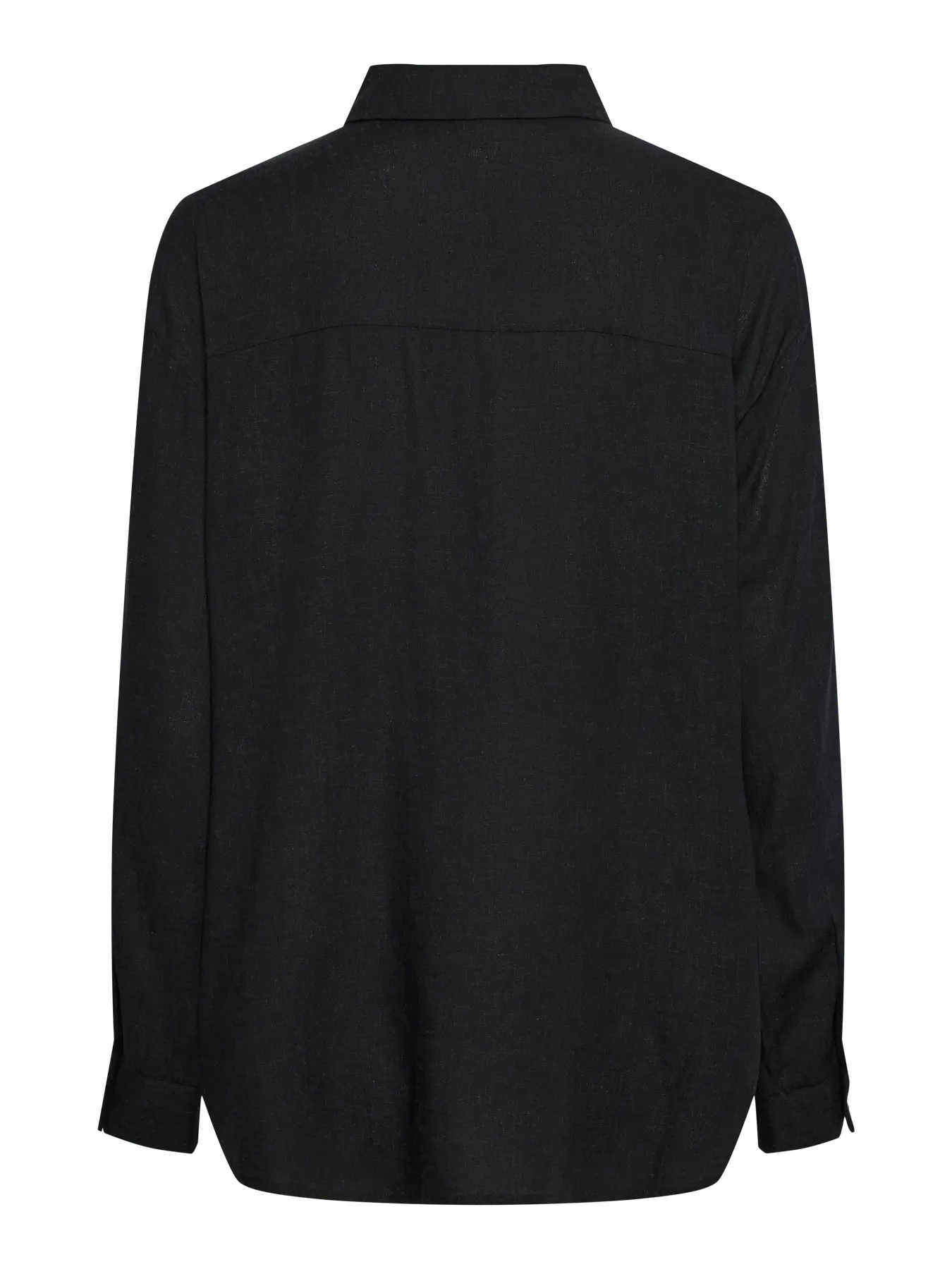 PcPia LS Loose Shirt Black