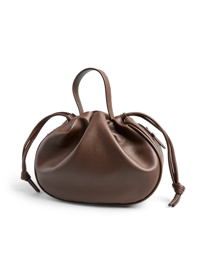 PcBalloon Bag Chicory Coffee Silver