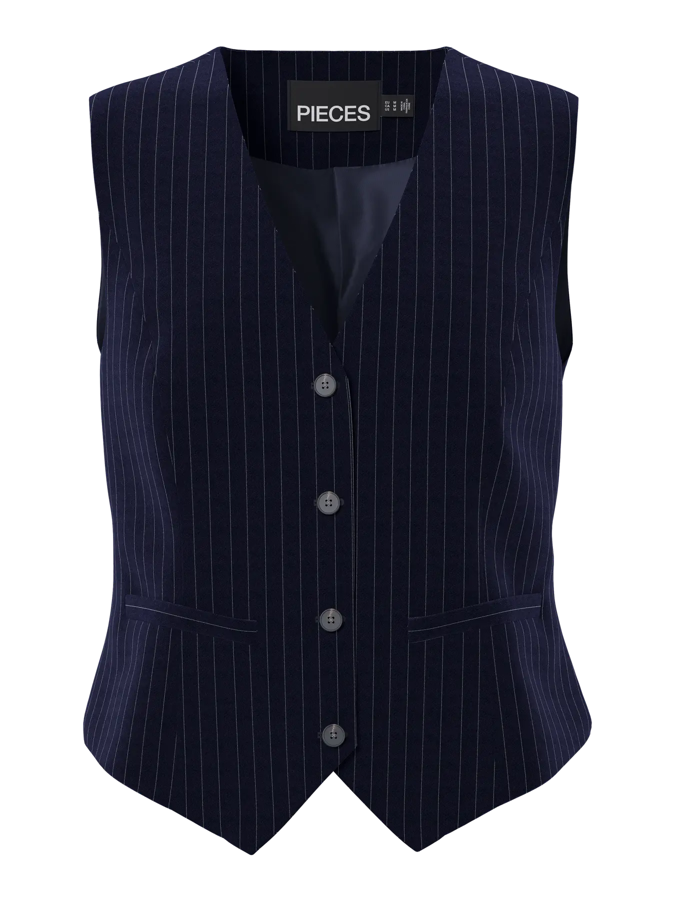 PcBozzy Waistcoat Sky Captain Pinstripes