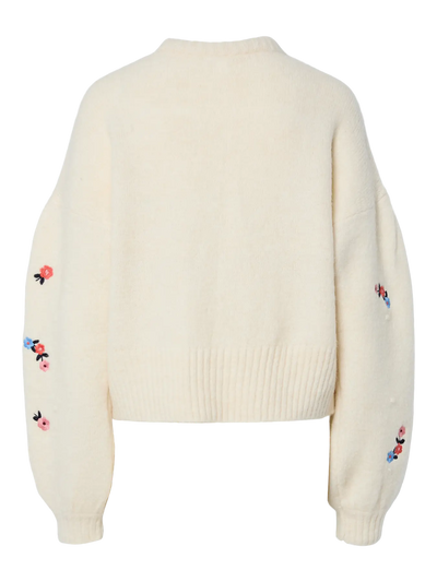 YasNanna Knit Birch/Multi Flowers