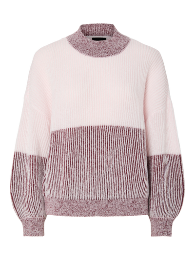 PcNella Knit Pink-a-boo Colorblock