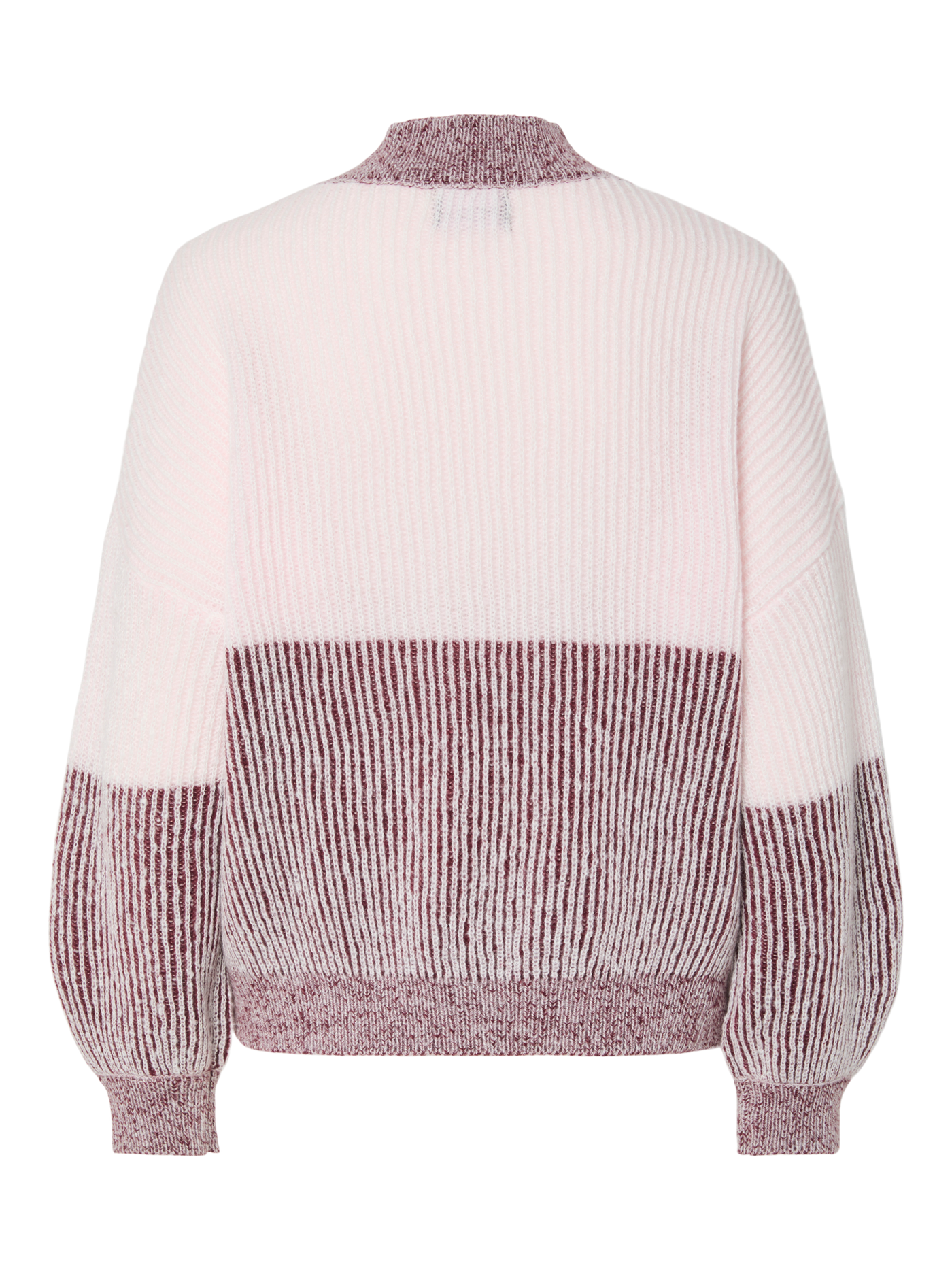 PcNella Knit Pink-a-boo Colorblock