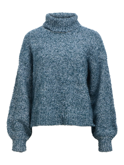 ObjKimia L/S Knit Legion Blue