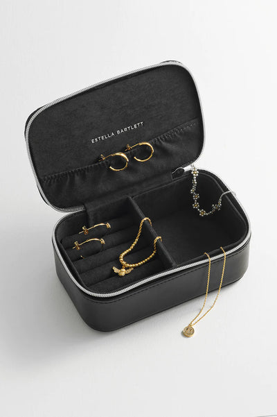 Black Woven Jewellery Box