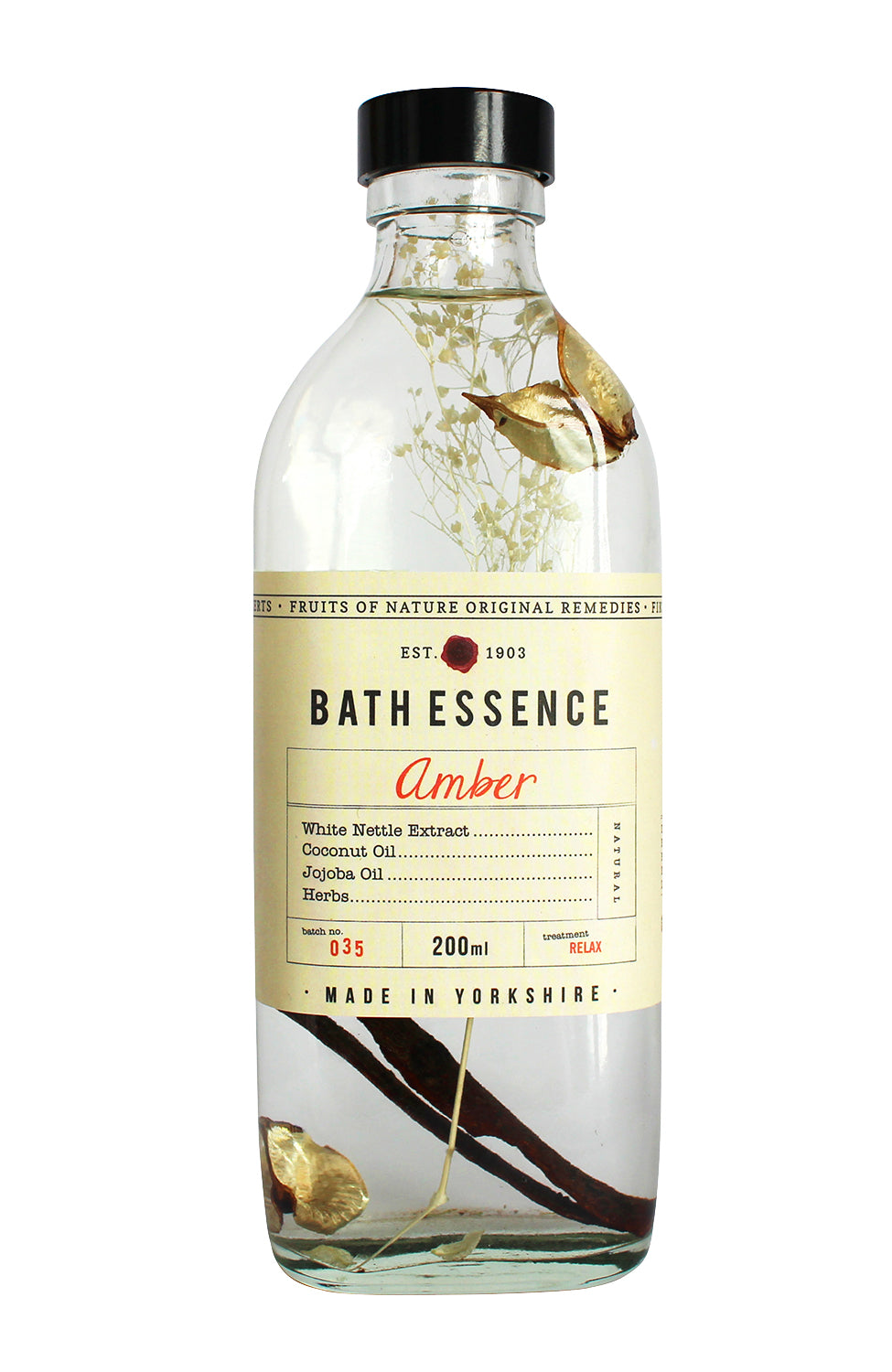 Amber bath essence