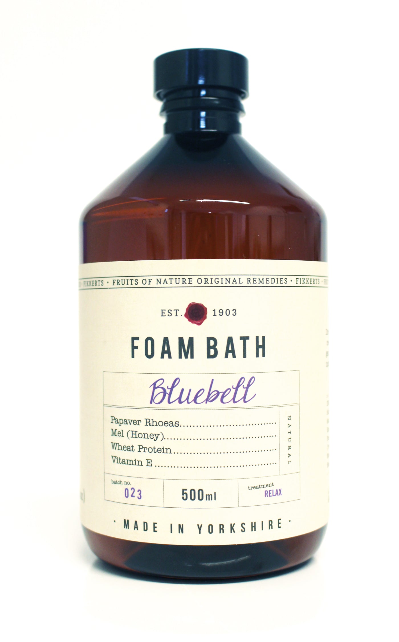 Bluebell foam bath