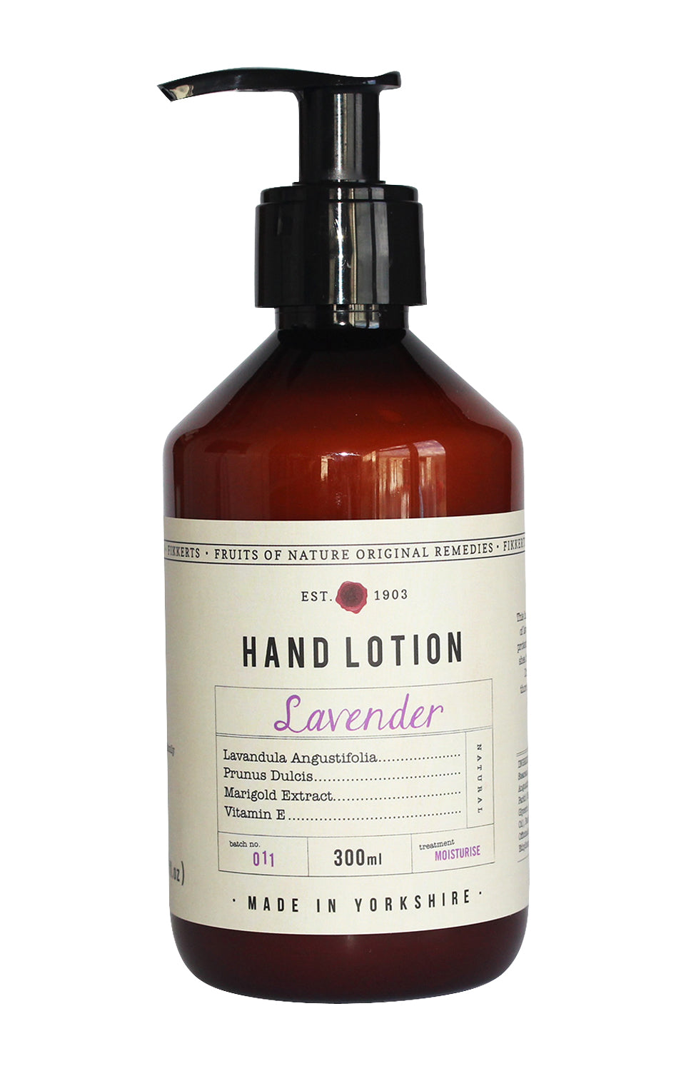 Lavender hand lotion