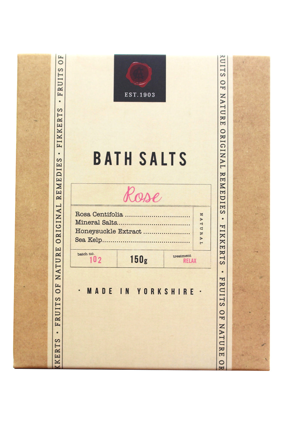 Rose bath salts