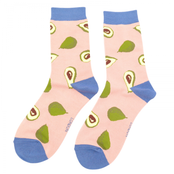 Avocado Socks Pink