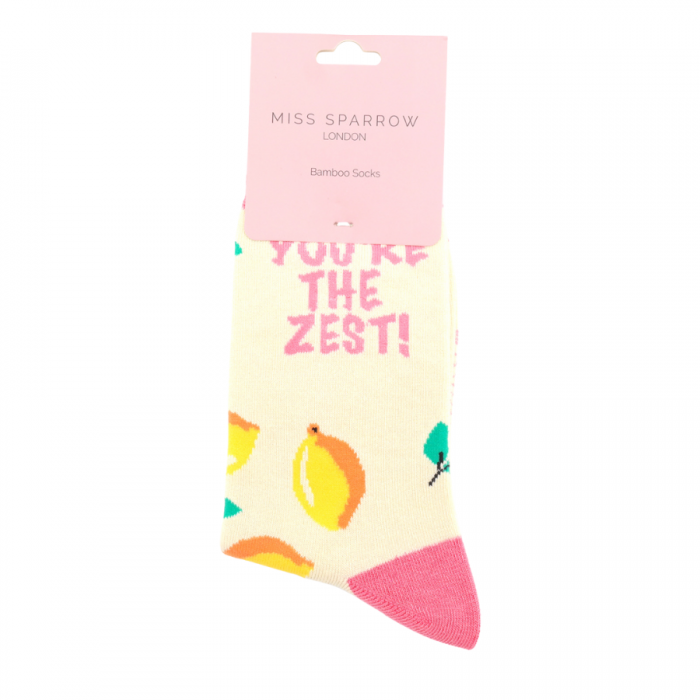 You are the Zest Socks Pink