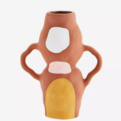 Terracotta Vase Natural/Yellow Arch